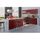 ULTRA Ilot de cuisine 2 m - Rouge Mat