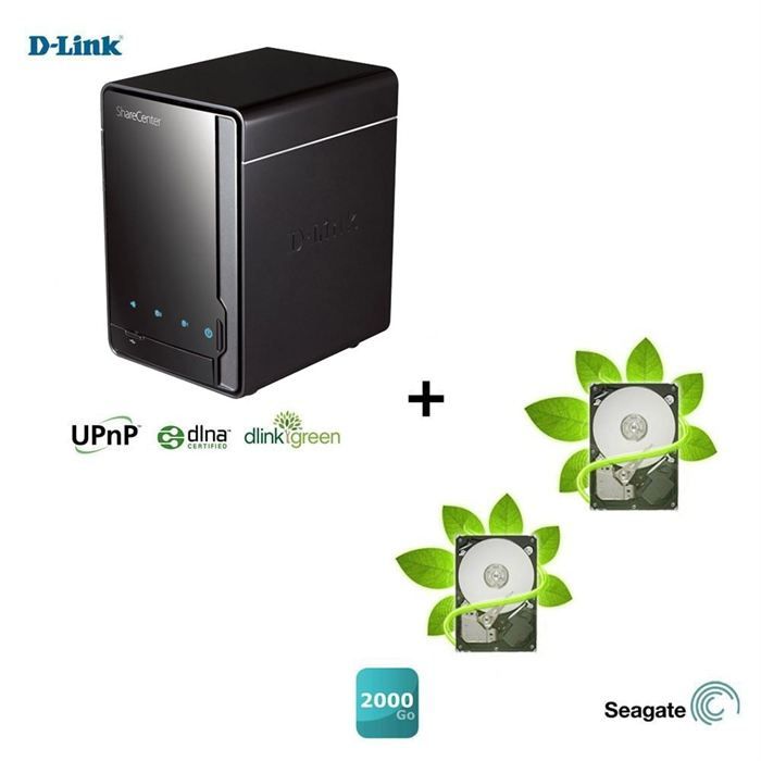 DLINK DNS 320   Achat / Vente SERVEUR STOCKAGE   NAS DLINK DNS 320