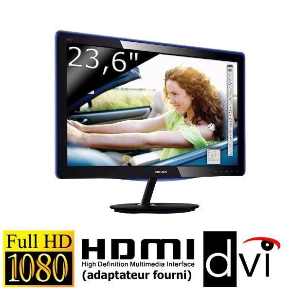 Philips 247E3LSU2 + Adaptateur HDMI   Achat / Vente ECRAN PC Philips