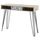 COLETTE Console vintage décor chêne et imprimé noi