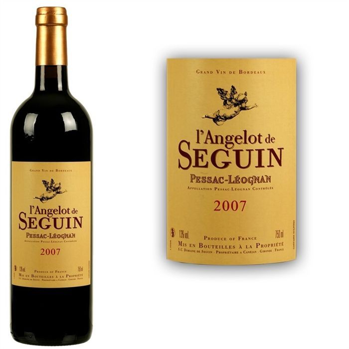 2007   Achat / Vente VIN ROUGE Château Angelot de Seguin 2007