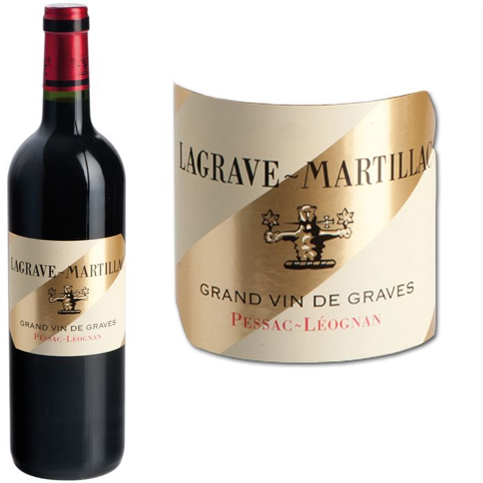 2008   Achat / Vente VIN ROUGE Lagrave Martillac rouge 2008