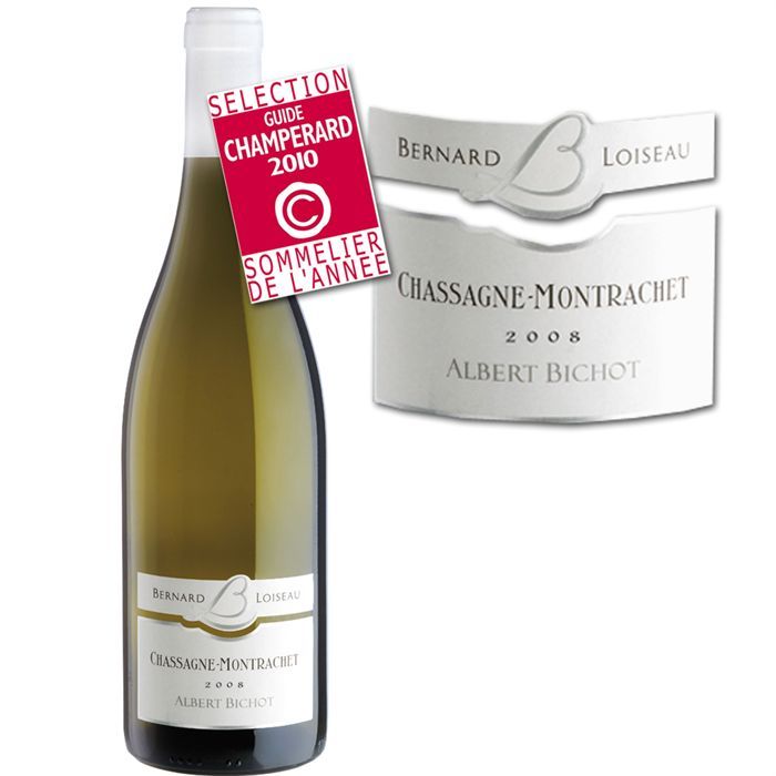 2008   Achat / Vente VIN BLANC Chassagne Montrachet 2008  