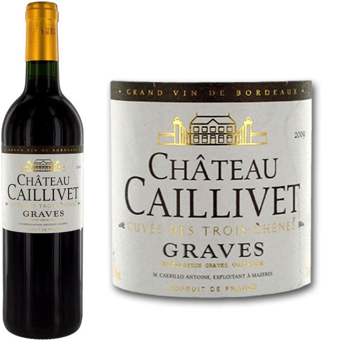 2009   Achat / Vente VIN ROUGE Château Caillivet 2009