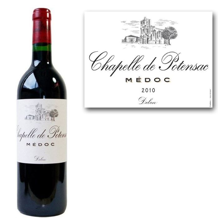 2010   Achat / Vente VIN ROUGE La Chapelle de Potensac 2010