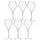 Lot de 6 Verres Diamant - 38cl - Cristallin