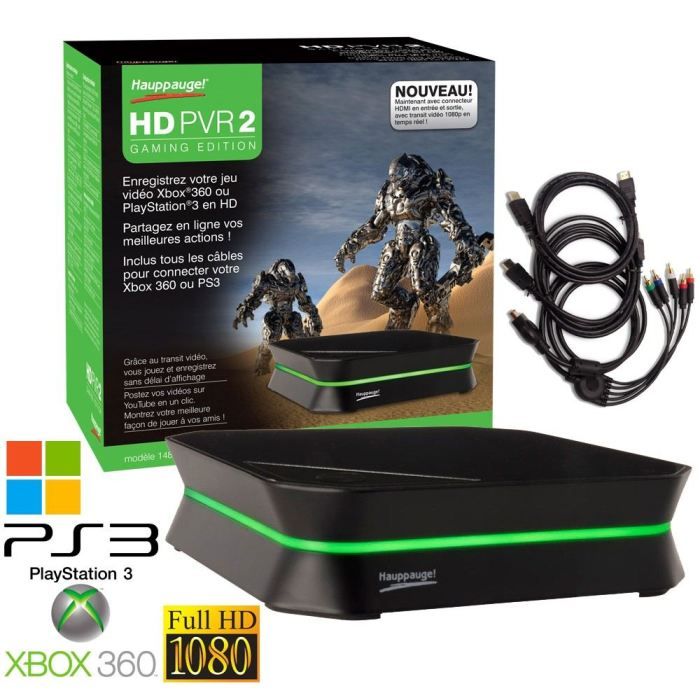 ACQUISITION AUDIO VIDEO Hauppauge HDPVR 2 Gaming Acquisition vidéo