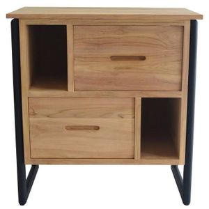 meuble salle de bain metal et bois  achat  vente meuble