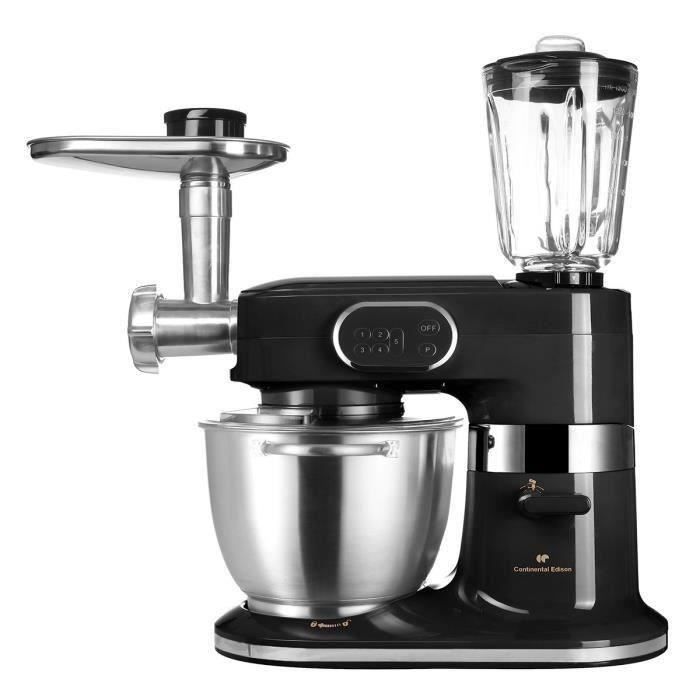 Continental Edison Robot Patissier Rb100Wb 5 L Noir