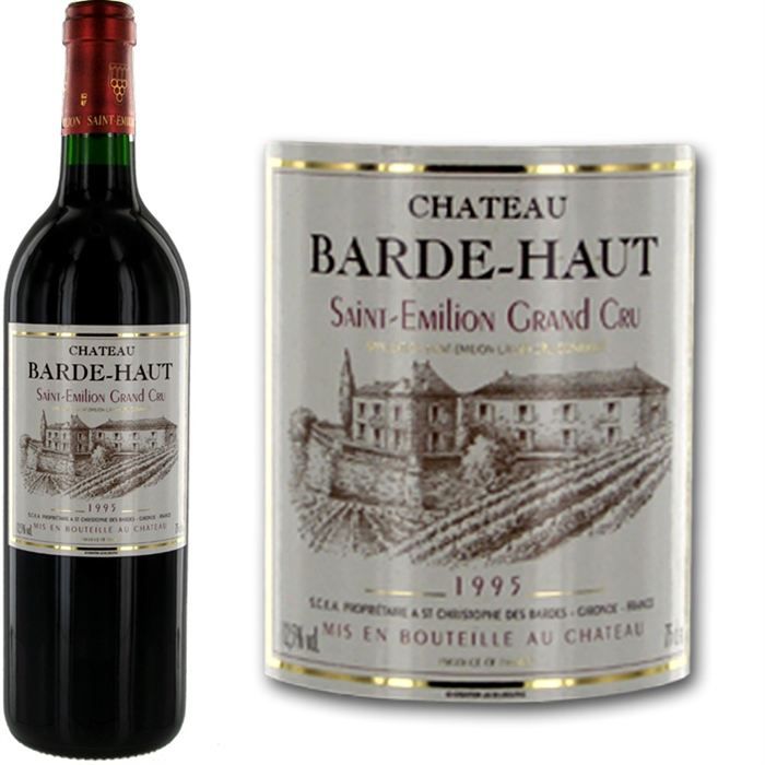 Château Barde Haut Saint Emilion Grand Cru 1995   Achat / Vente VIN