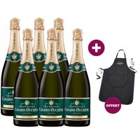 VIN ROUGE 6x Canard Duchêne Brut = tablier OFFERT VIN ROUGE 6x Canard Duchêne Brut = tablier OFFERT