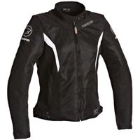 BLOUSON - VESTE BERING Lady Florida Blouson Moto Noir et Blanc BLOUSON - VESTE BERING Lady Florida Blouson Moto Noir et Blanc