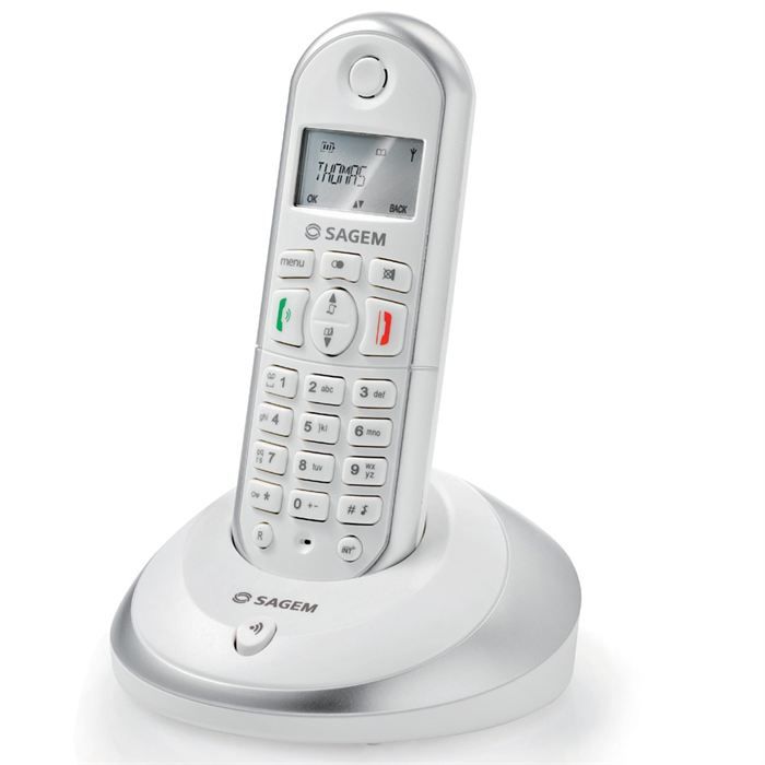 SAGEM D16T Blanc   Achat / Vente TELEPHONE FIXE SAGEM D16T Blanc