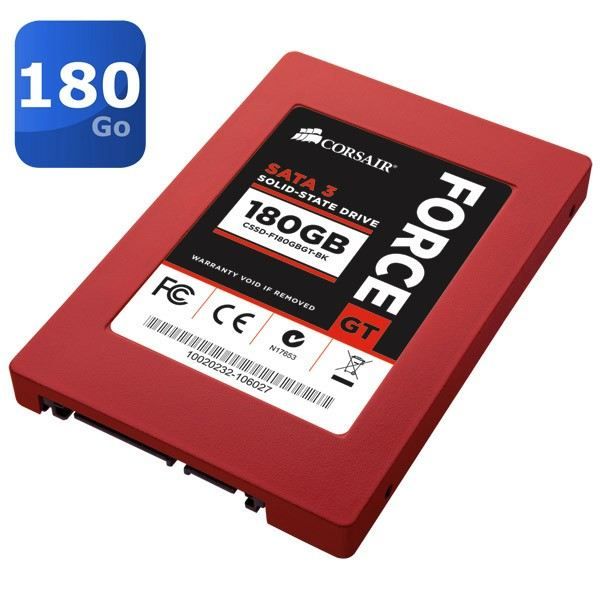 Ecriture 520 Mb/s   SATA III 6.0Gb/s   IOPS 85000 (max)   Format