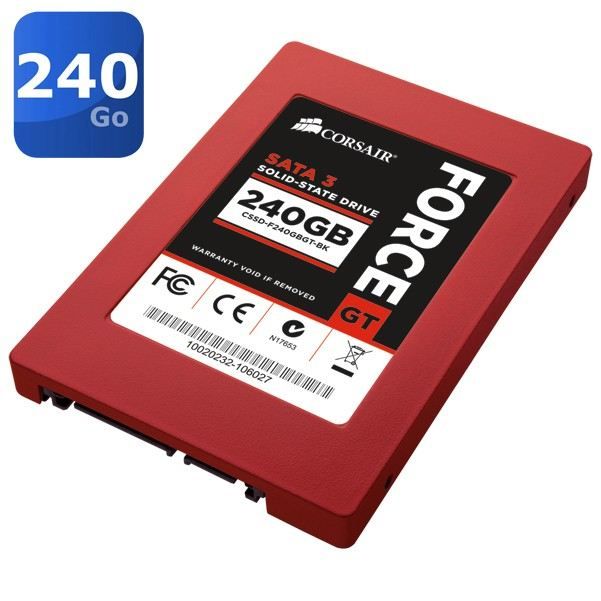 Ecriture 525 Mb/s   SATA III 6.0Gb/s   IOPS 85000 (max)   Format