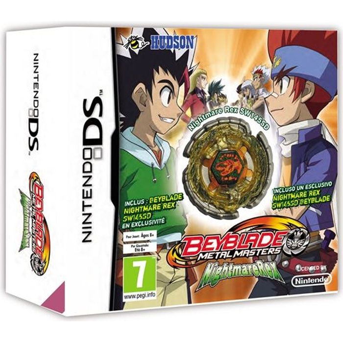 BEYBLADE METAL MASTER: NIGHTMARE REX   TOUPIE / DS - Achat / Vente jeu ds - dsi BEYBLADE METAL ...