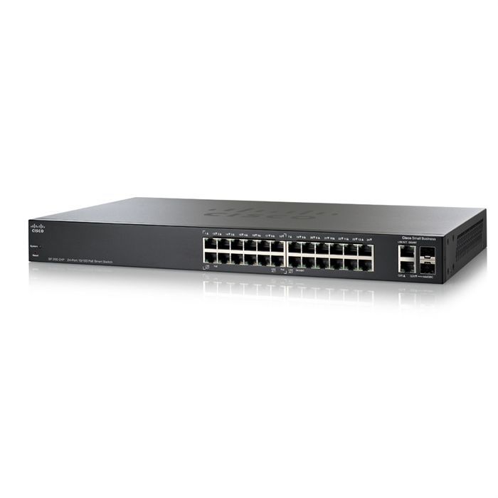 Switch 24 ports 10/100 Mbps   Technologie QOS   Gestion internet