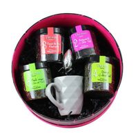COFFRET CADEAU ÉPICERIE MAISON TAILLEFER Coffret Thé - Avec mug en verre e COFFRET CADEAU ÉPICERIE MAISON TAILLEFER Coffret Thé - Avec mug en verre e