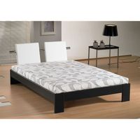 ENSEMBLE LITERIE Lit + sommier + matelas "Matis" 140cm ENSEMBLE LITERIE Lit + sommier + matelas "Matis" 140cm