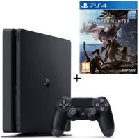 CONSOLE PS4 NOUVEAUTÉ Pack PS4 500 Go + Monster Hunter World Jeu PS4 CONSOLE PS4 NOUVEAUTÉ Pack PS4 500 Go + Monster Hunter World Jeu PS4