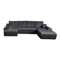 CANAPÉ - SOFA - DIVAN CLOE Canapé d'angle panoramique convertible 8 plac CANAPÉ - SOFA - DIVAN CLOE Canapé d'angle panoramique convertible 8 plac