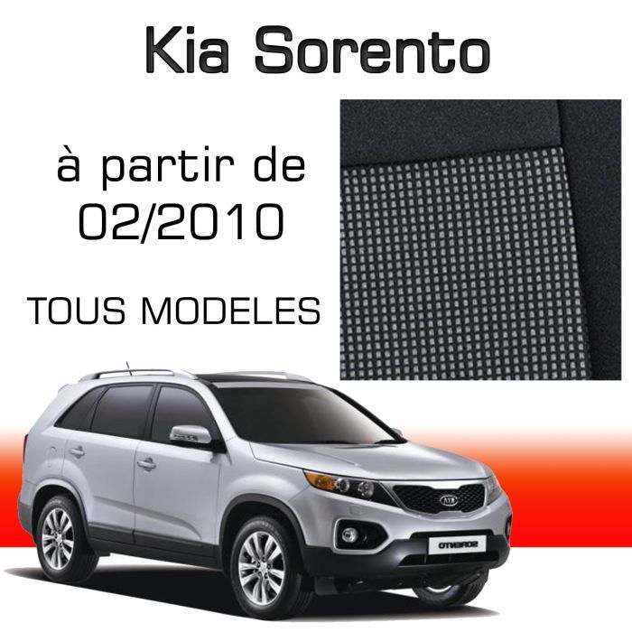 Housse sur mesure Sorento à partir de fevrier 2010   Achat / Vente