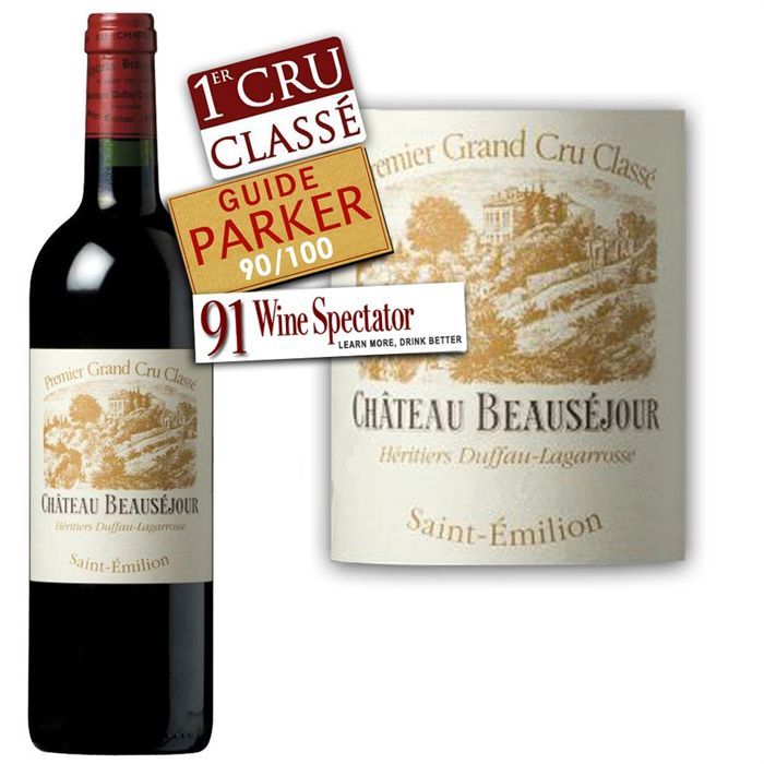 1er Grand Cru Classé B   Parker 90/100, Wine Spectator 89/100