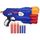 NERF ELITE - Dual Strike + 6 Fléchettes