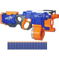PISTOLET BILLE MOUSSE NERF ELITE - Hyperfire + 25 fléchettes PISTOLET BILLE MOUSSE NERF ELITE - Hyperfire + 25 fléchettes