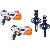 PISTOLET BILLE MOUSSE NERF LASER OPS - Alphapoint Pack de 2 Blaster PISTOLET BILLE MOUSSE NERF LASER OPS - Alphapoint Pack de 2 Blaster