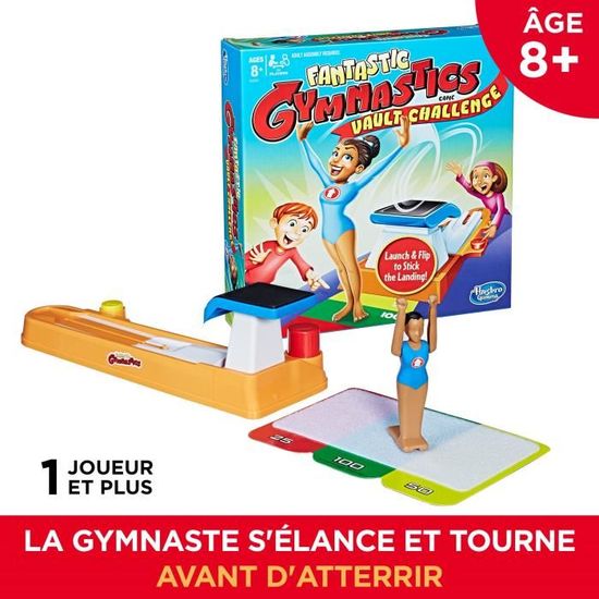 hasbro fantastique gymnastique vault challenge jeu gymnaste jouet