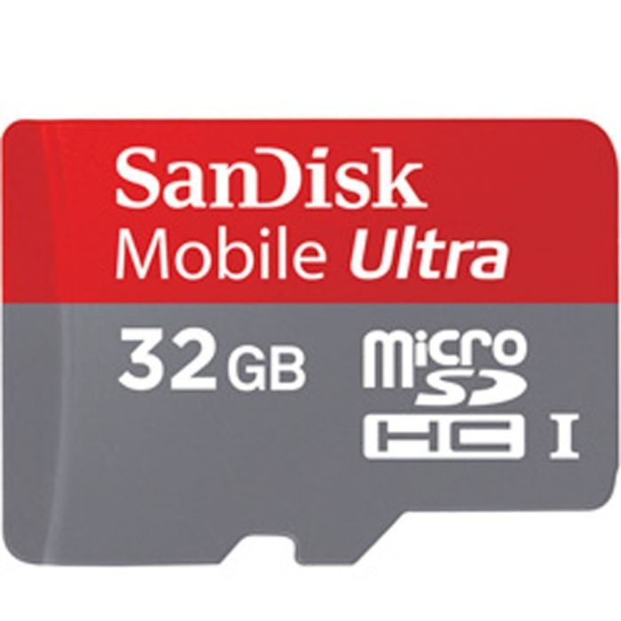 Micro SD 32 Go Ultra   Achat / Vente CARTE MEMOIRE SANDISK Micro SD 32