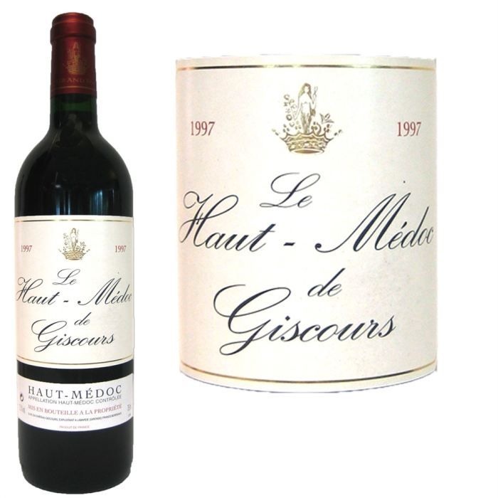 Le Haut Médoc de Giscours 1997   Achat / Vente VIN ROUGE Le Haut