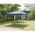 BEAU RIVAGE Tonnelle de jardin Cebu - 3x3m - Bleu