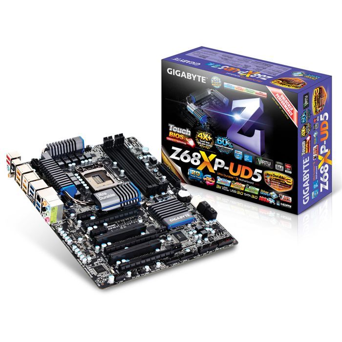 Gigabyte Z68XP UD5   Carte mère Socket LGA 1155   Chipset Z68   4