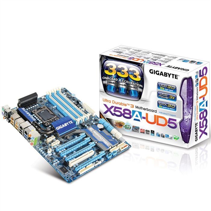 Gigabyte X58A UD5   Achat / Vente CARTE MERE Gigabyte X58A UD5