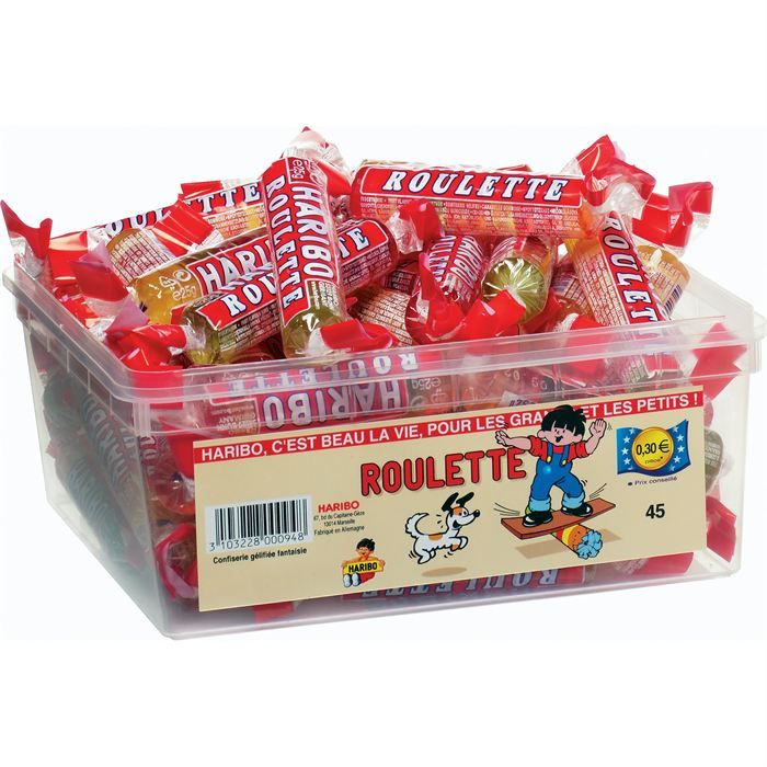 Haribo Roulettes aux Fruits 45 pces   Achat / Vente CONFISERIE DE