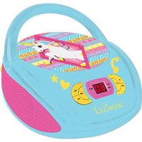RADIO CD ENFANT LEXIBOOK - Licorne - Radio Lecteur CD Enfant Licor RADIO CD ENFANT LEXIBOOK - Licorne - Radio Lecteur CD Enfant Licor