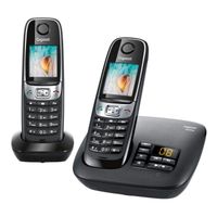Téléphone fixe Gigaset C620A Duo Téléphone Sans Fil Répondeur Noi Téléphone fixe Gigaset C620A Duo Téléphone Sans Fil Répondeur Noi