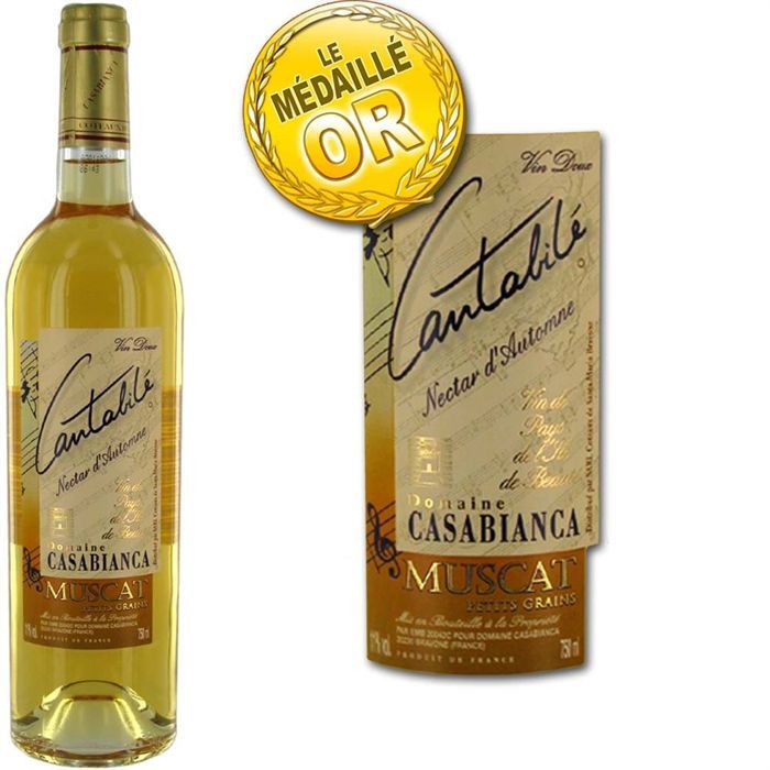 2009   Achat / Vente VIN BLANC Domaine Casabianca Muscat 2009