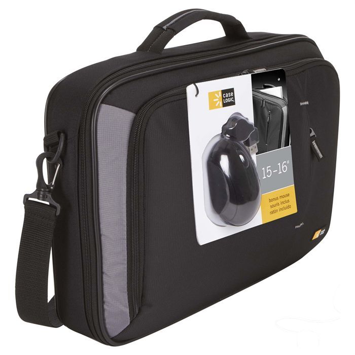 CASE LOGIC Sacoche 15/16 + Souris Noir   Achat / Vente SACOCHE