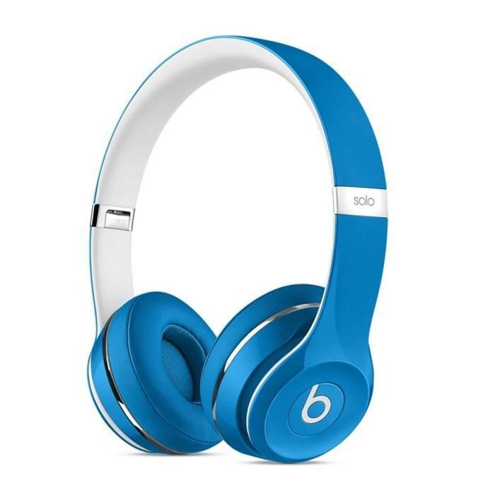 casque beats bleu clair pas cher