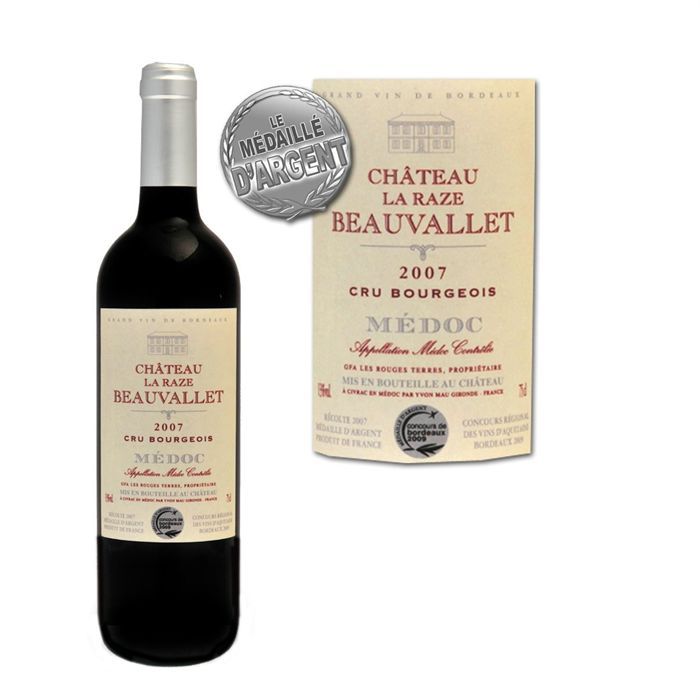 2007   Achat / Vente VIN ROUGE Chateau Raze Beauvallet 2007