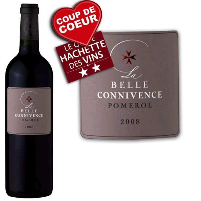 2008   Achat / Vente VIN ROUGE La Belle Connivence 2008  