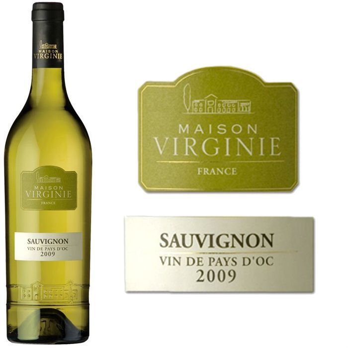 2010   Achat / Vente VIN BLANC Maison Virginie Sauvignon 2010