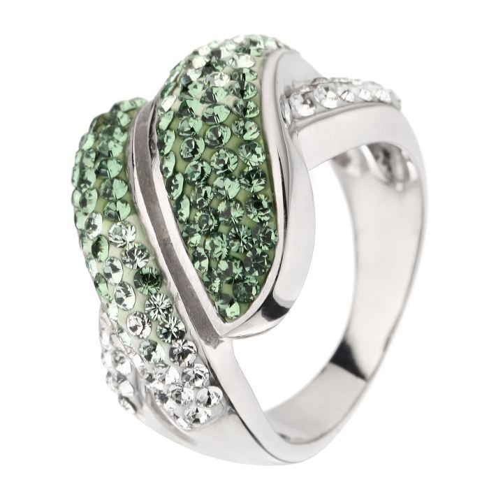 COLORS BY SWAROVSKI® ELEMENTS Bague Femme Vert   Achat / Vente BAGUE