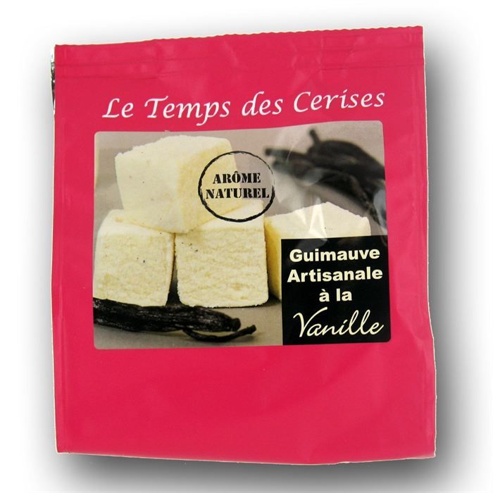 Le Temps des Cerises   Véritable Guimauve Artisanale Saveur Vanille