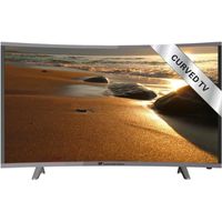Téléviseur LED CONTINENTAL EDISON TV UHD Écran incurvé 140cm (55’ Téléviseur LED CONTINENTAL EDISON TV UHD Écran incurvé 140cm (55’