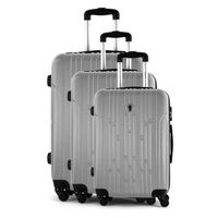 SET DE VALISES JEAN LOUIS SCHERRER - Set de 3 valises - ABS 4 rou SET DE VALISES JEAN LOUIS SCHERRER - Set de 3 valises - ABS 4 rou