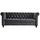 HAVANA Canapé Chesterfield droit fixe - 3 places -